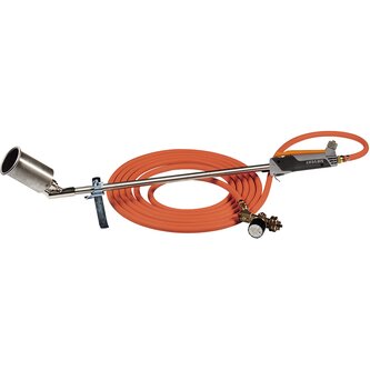 Gasbrander + ontspanner + kopp