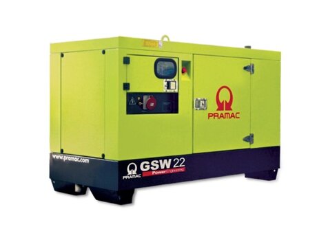 Stroomgroep 20 KVA  + sleutel