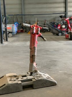 Luchthamer 20kg + 3 beitels