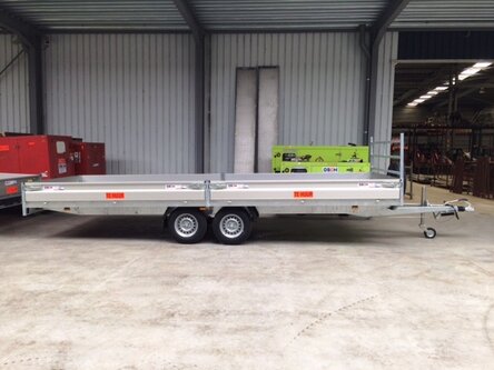Aanhangwagen 6 m X 2 M