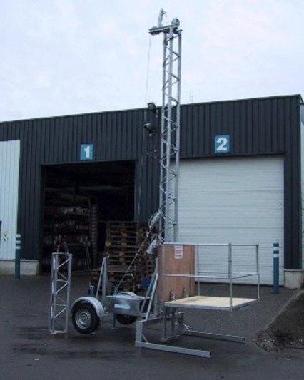 Bouwlift elektrisch 6m