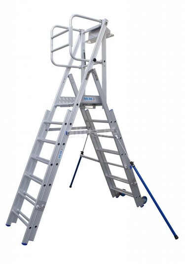 Werkplatform telescopisch 1,65 tot 4,50m
