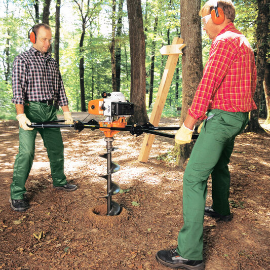Grondboor 2 pers (2-takt)